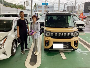 ★S様スペーシアギアご納車です★